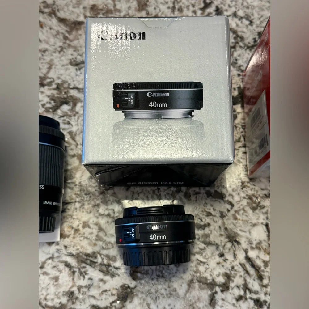 Canon EOS Rebel SL1 Camera CEF S 18-55.IS STM Kit with lenses